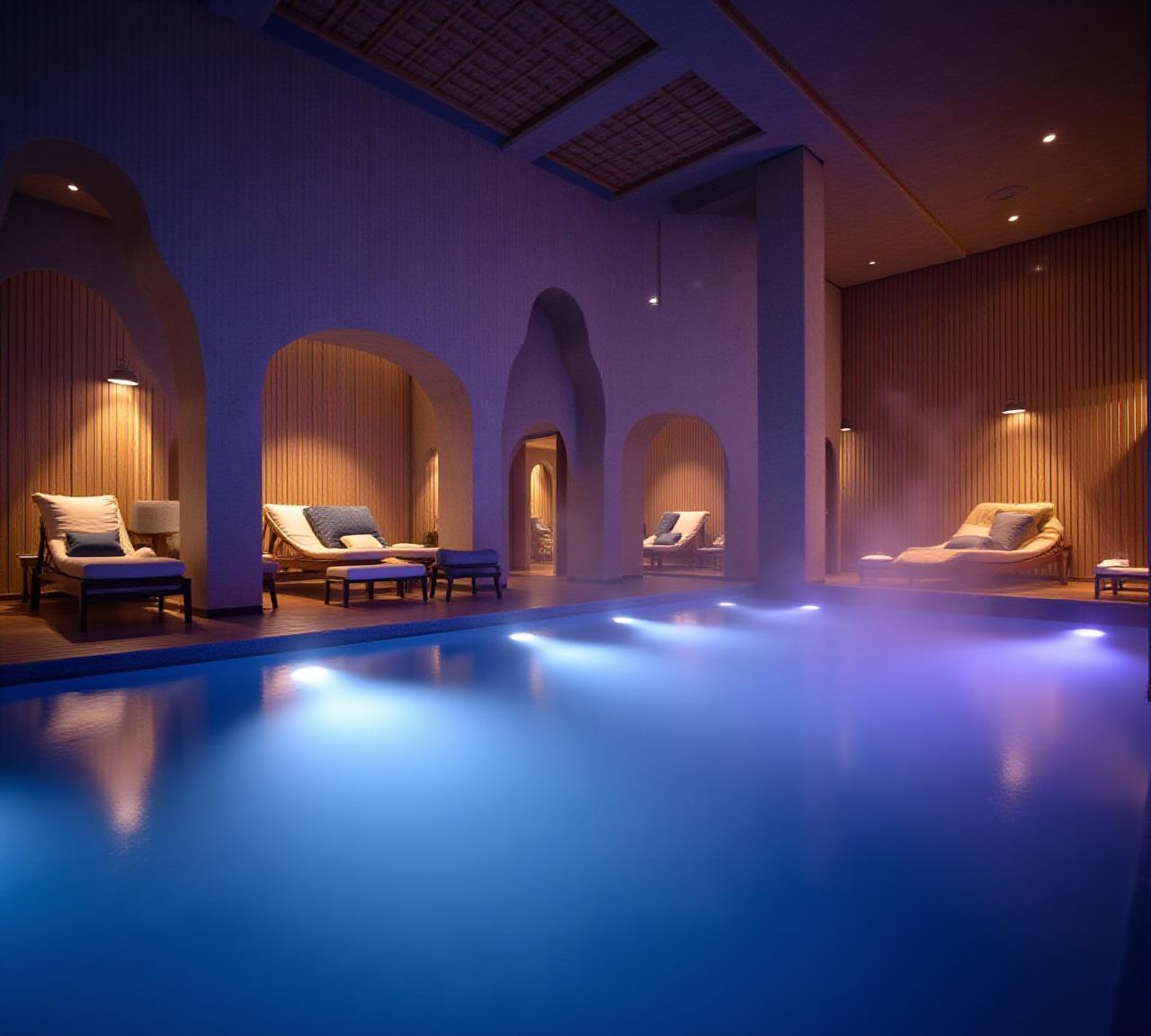 Zona de spa y bienestar en Madrid